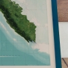 Sumatra topografisk karta, detaljbild