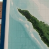 Sumatra topografisk karta, detaljbild