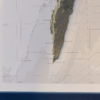 Öland topografisk karta, detaljbild.