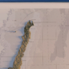 Öland topografisk karta, detaljbild.