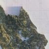 Dalarna topografisk landskapskarta, detaljbild