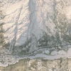 Fjällposter över Årefjällen, detaljbild